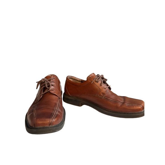 Bostonian Men Shoes Brown Leather Size 11 - Picture 7 of 9